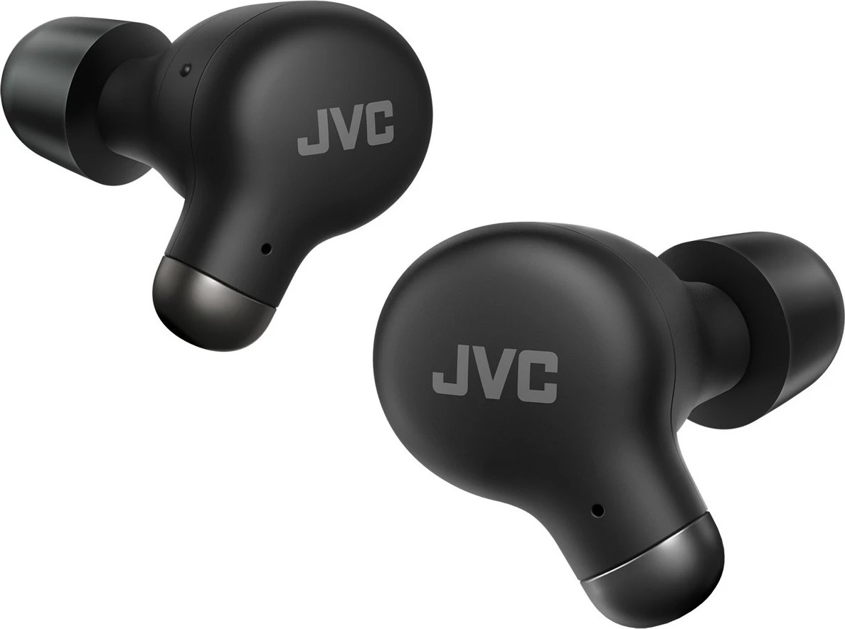 Kufje wireless JVC HA-A25T, in-ear, me memory foam, e zezë