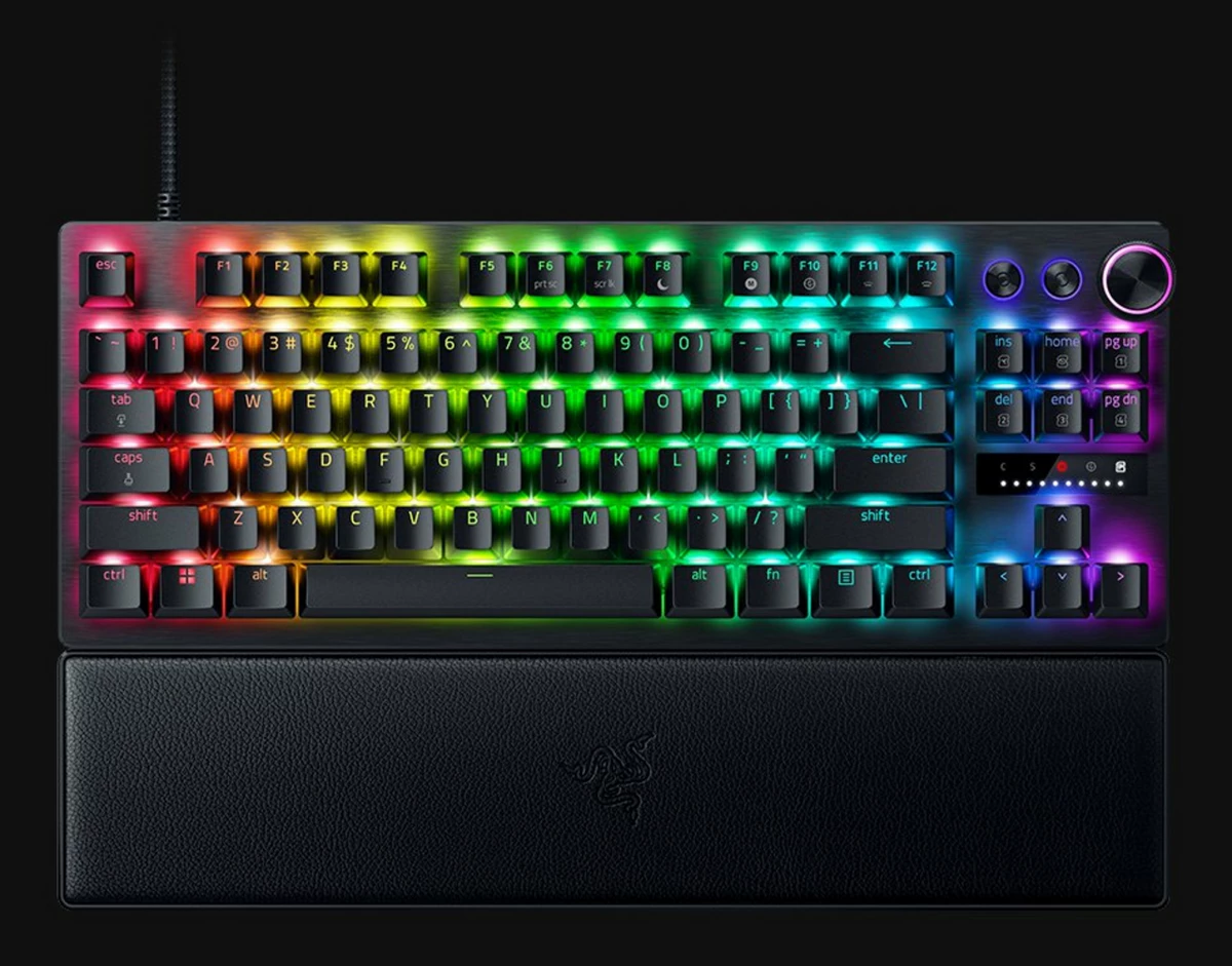 Tastierë gaming Razer Huntsman V3 Pro TKL RZ03-04980100-R3M1, US-Int. layout, e zezë