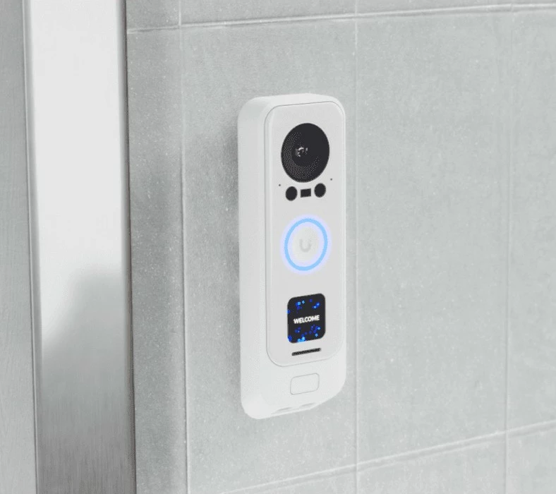 Zile dere smart Ubiquiti UniFi Access Doorbell Pro PoE KIT, 5MP, bardhë
