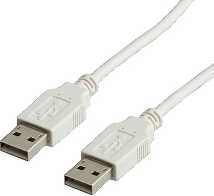 Kabllo USB 2.0 VALUE A-A, 3 m, e bardhë