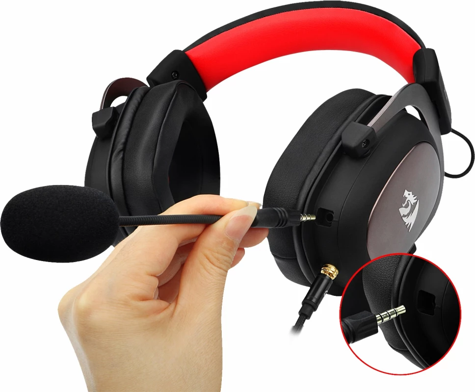 Kufje gaming Redragon Zeus 2 H510-1, 7.1 surround, me mikrofon, me kabllo, të zeza