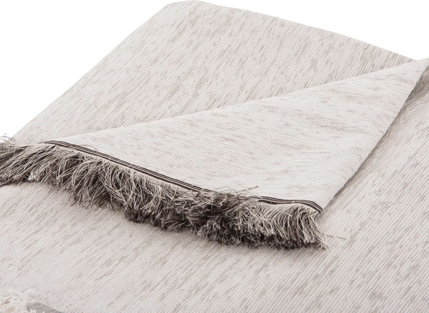 Mbulesë divani me franja DREAMTOPIA FH12165.07 ngjyrë ecru 295x170cm