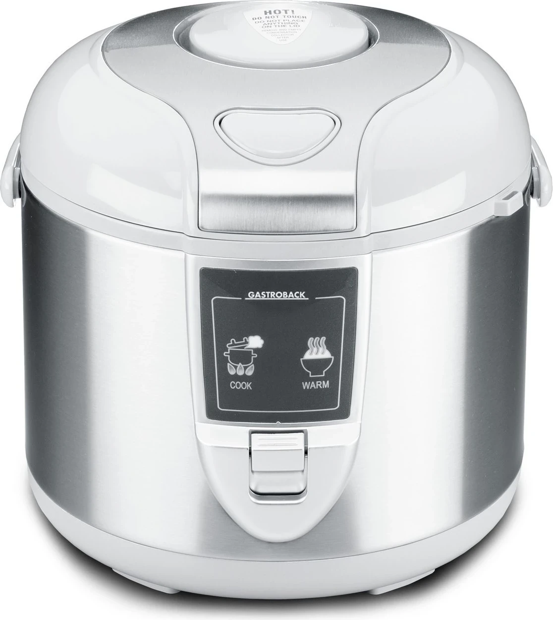 Gatues elektrik për oriz Gastroback, 450W, argjendtë