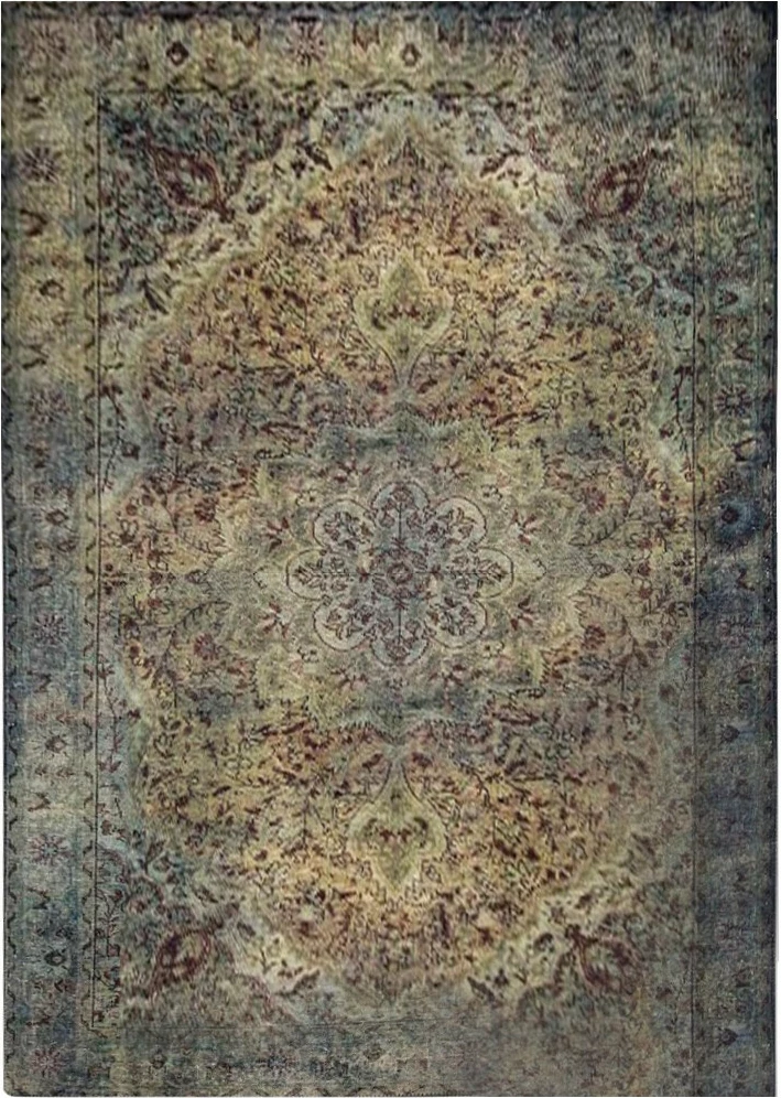 Qilim Conceptum Hypnose, Blues Chenille, 230x330cm, ngjyrë e gjelbër