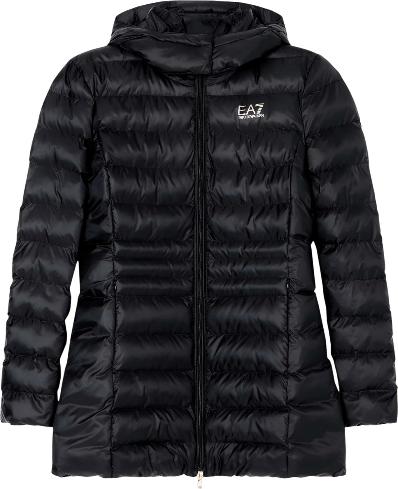 Jakne me pupla për femra EA7 7W000685 AF12475, e zezë [Madhësia: XXL]