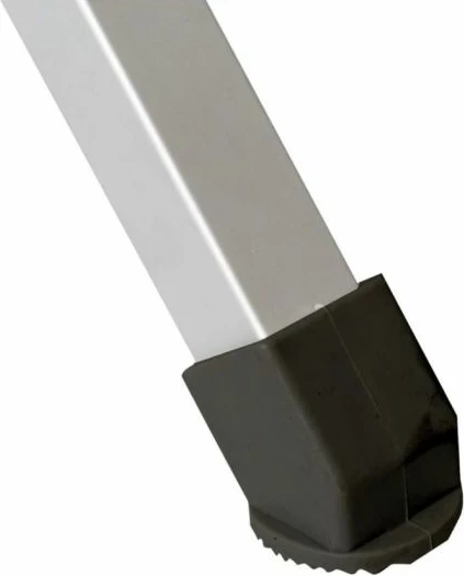 Tavolinë kampingu BRUNNER Titanium Axia 2 0406097N, alumini, e palosshme, lartësi e rregullueshme, 106x62x72 cm, deri 30 kg, gri/zezë