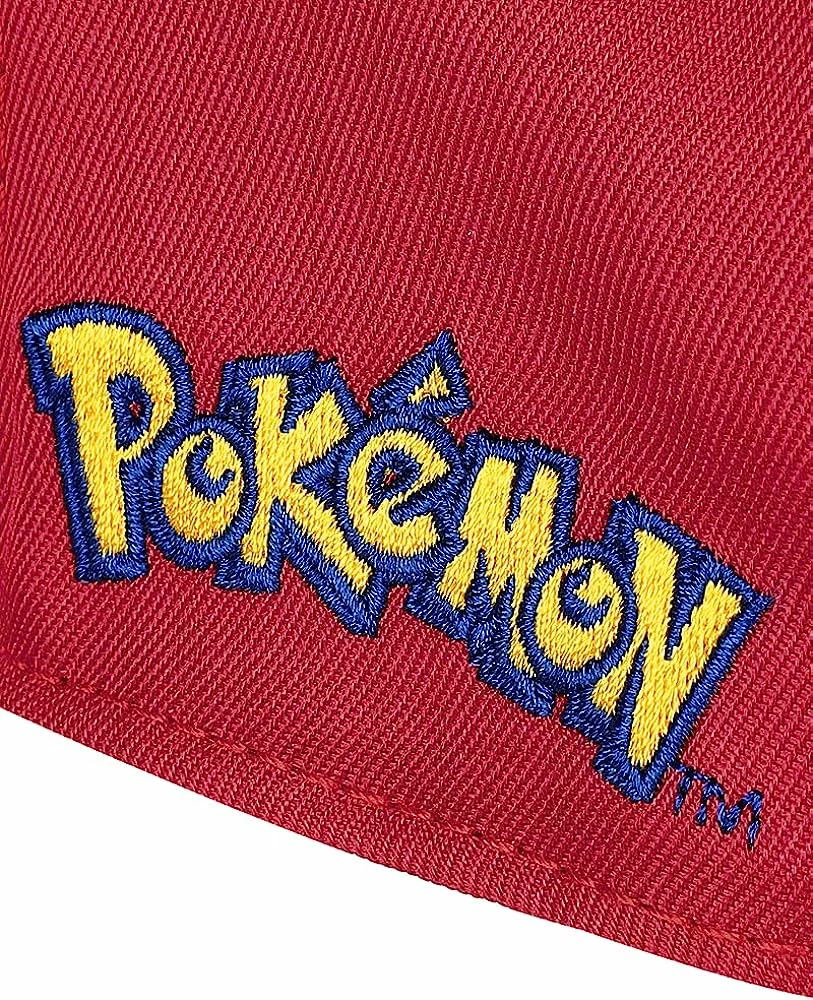 Kapelë snapback për fëmijë Difuzed Pokemon Pikachu, e rregullueshme, e kuqe