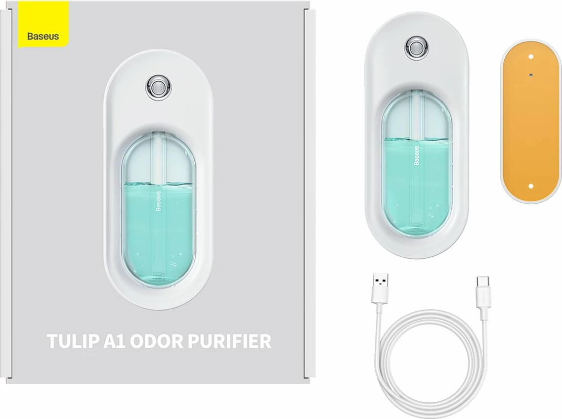 Pastrues aromash Baseus Tulip A1, 1500mAh, i bardhë