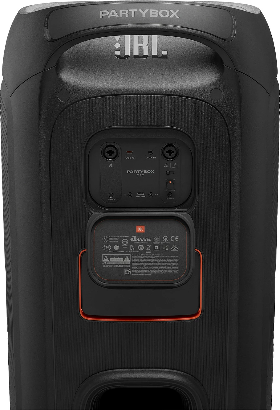 Altoparlant JBL Harman PartyBox 720, Bluetooth, me rrota, drita LED, i zi