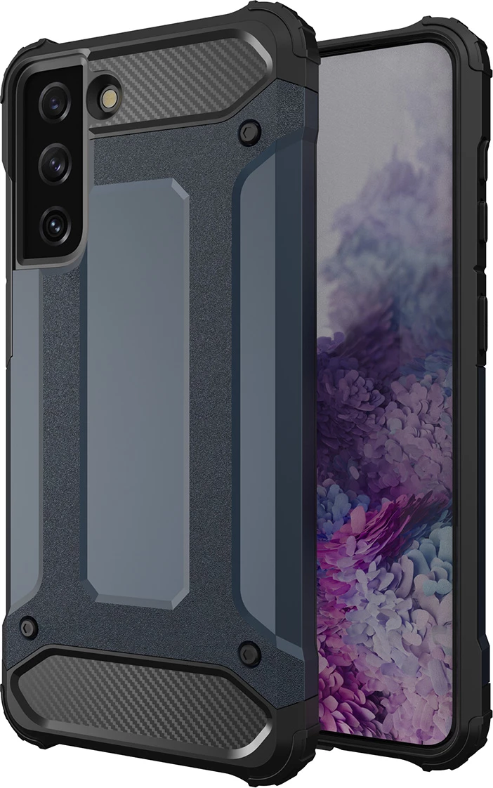 Mbështjellës Hurtel Hybrid Armor për Samsung Galaxy S23 Ultra, Blu