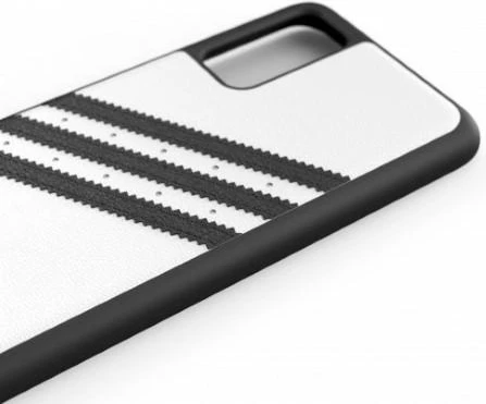 Mbështjellës Adidas OR Molded Case për Samsung Galaxy S20 G985, bardhë-zi