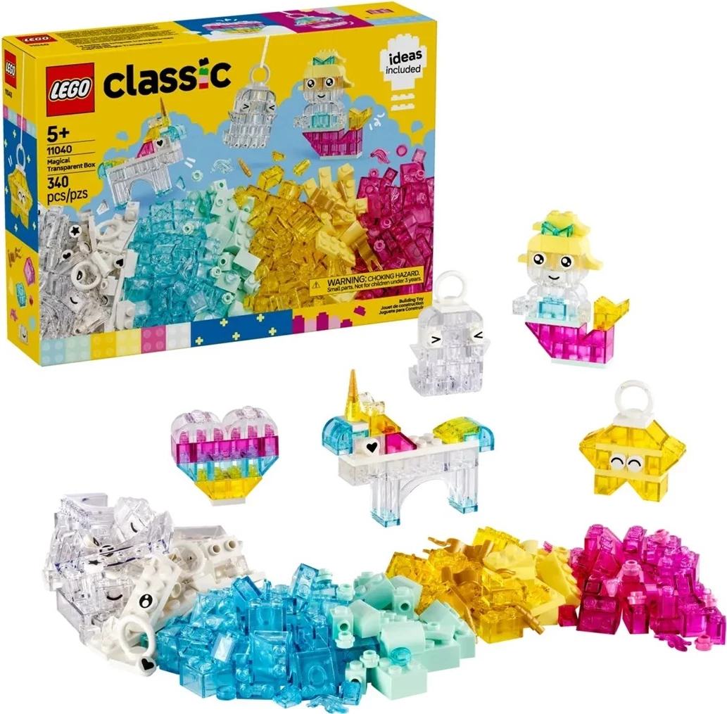 Lego Classic 11040 Magical Transparent Box