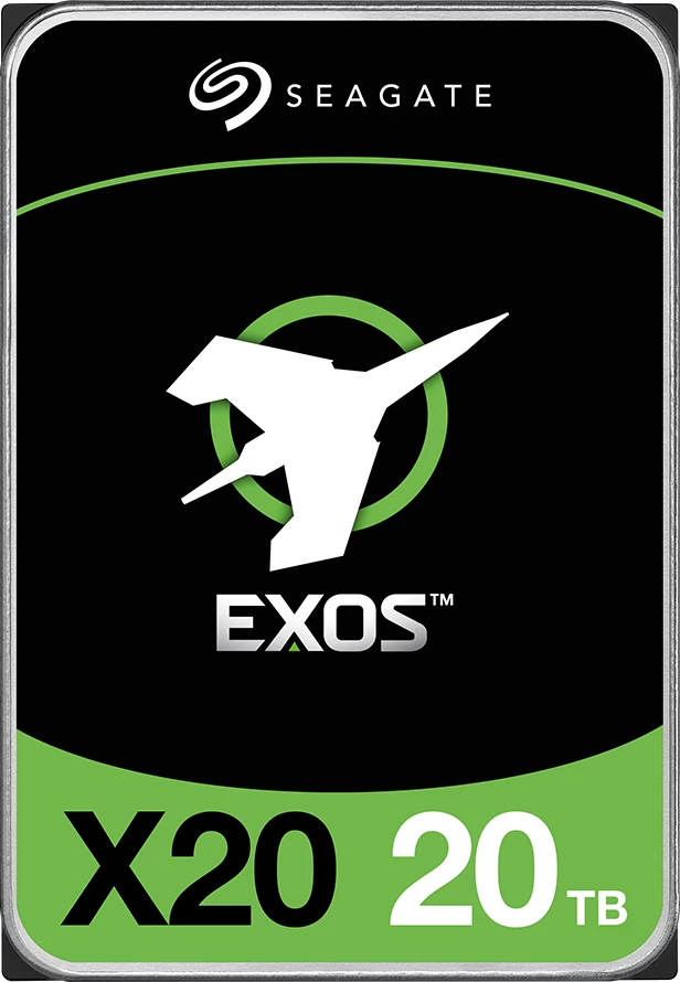 HDD SEAGATE Exos X20 20TB 3.5\" SATA 6Gb/s 7200rpm