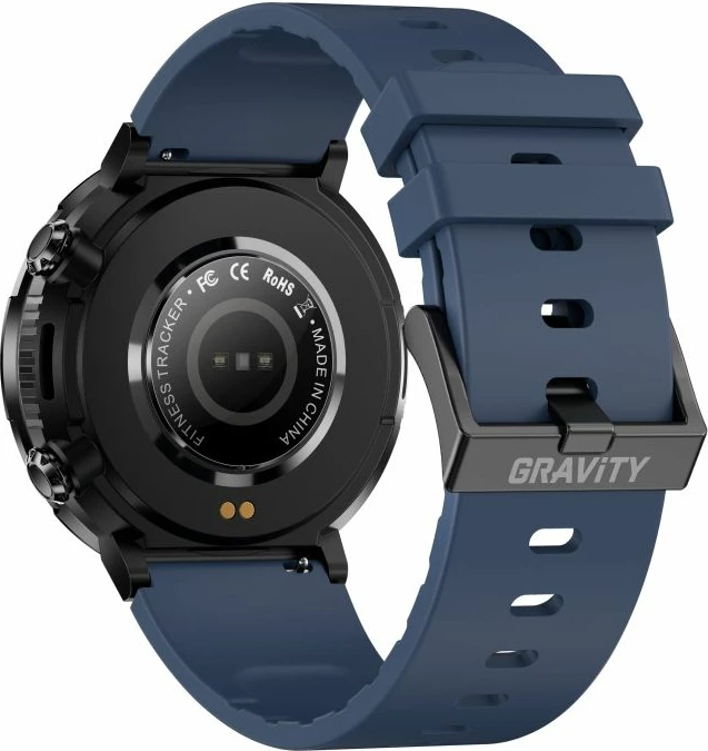 Smartwatch Gravity për meshkuj, navy blue