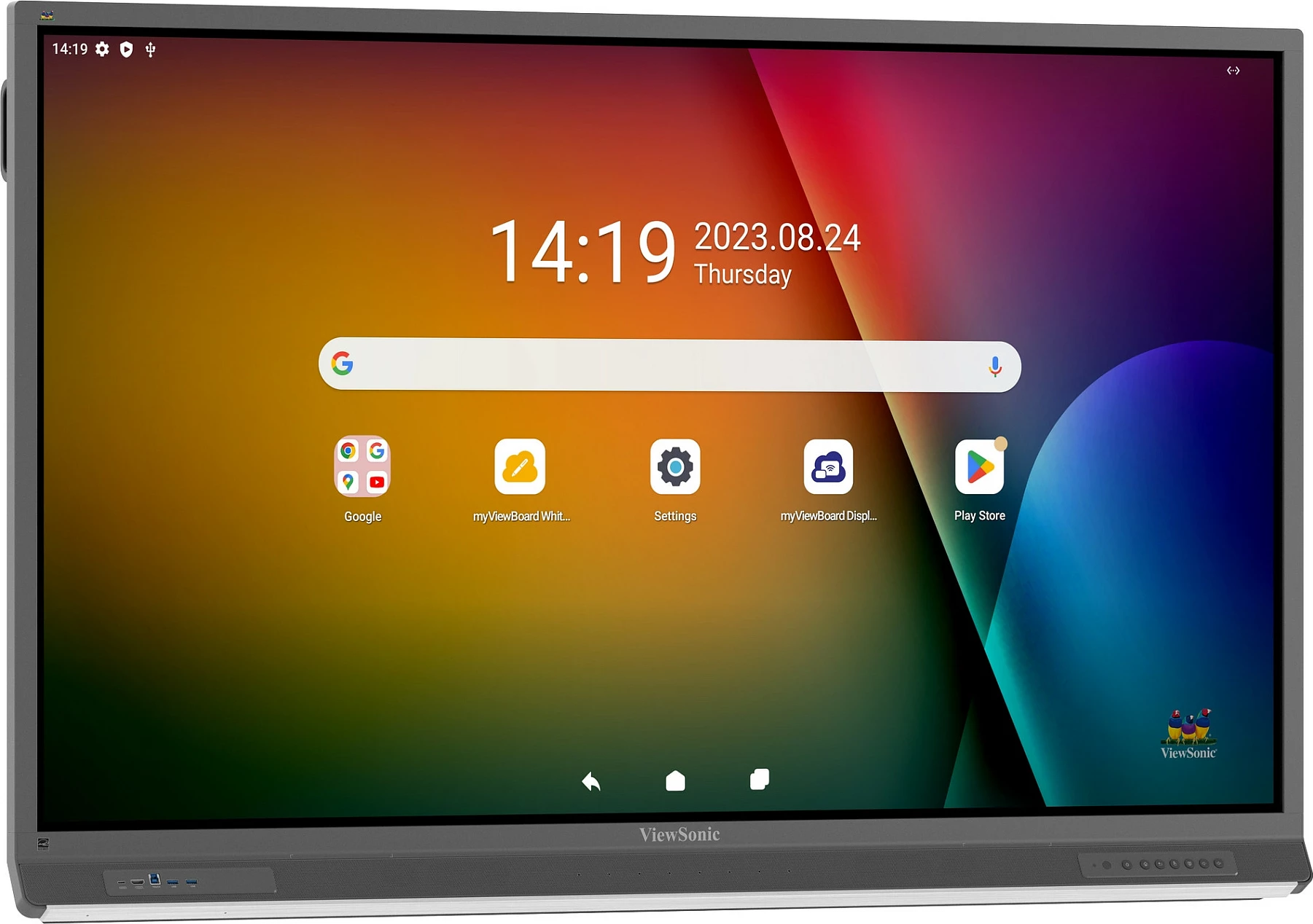 Ekran interaktiv ViewSonic ViewBoard IFP6552-2F, 65", 4K, Touch, 64GB, i zi