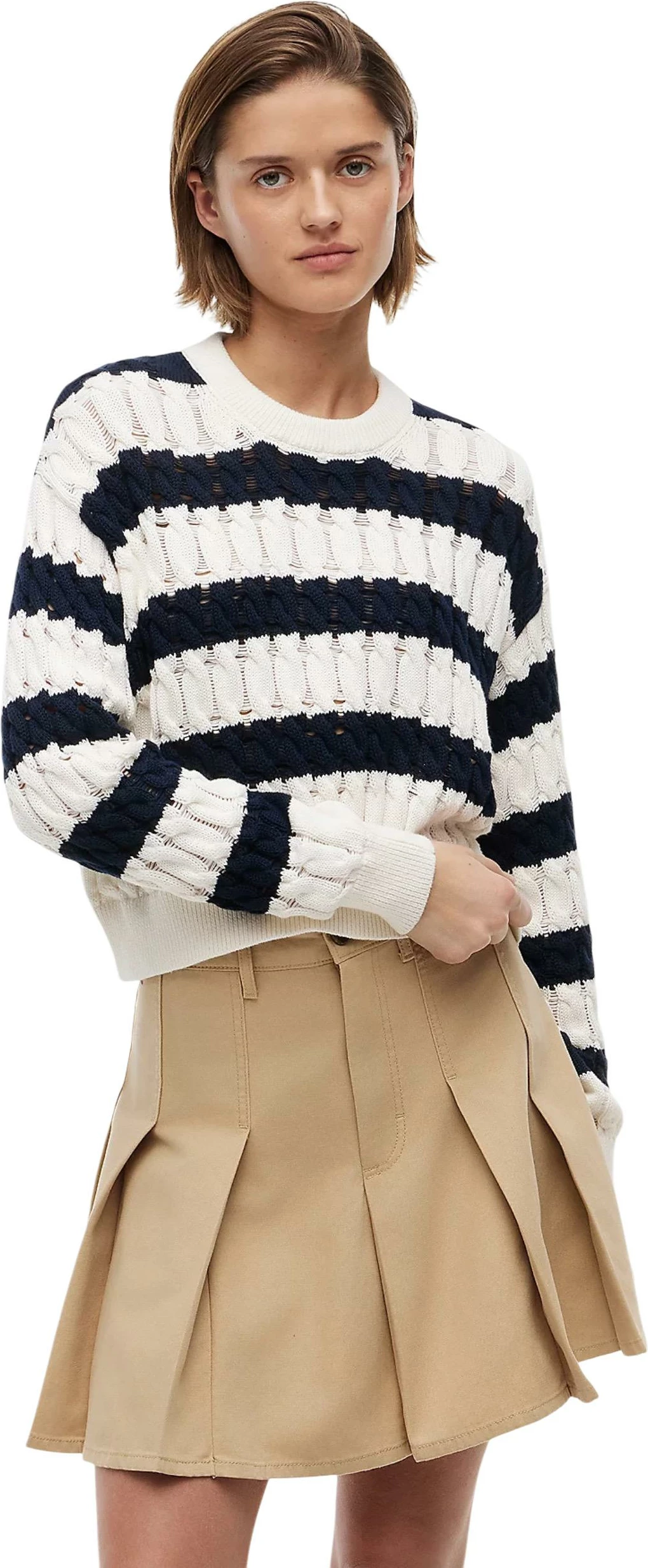 Xhemper për femra Tommy Hilfiger Jeans DW0DW22926, kaltër e errët