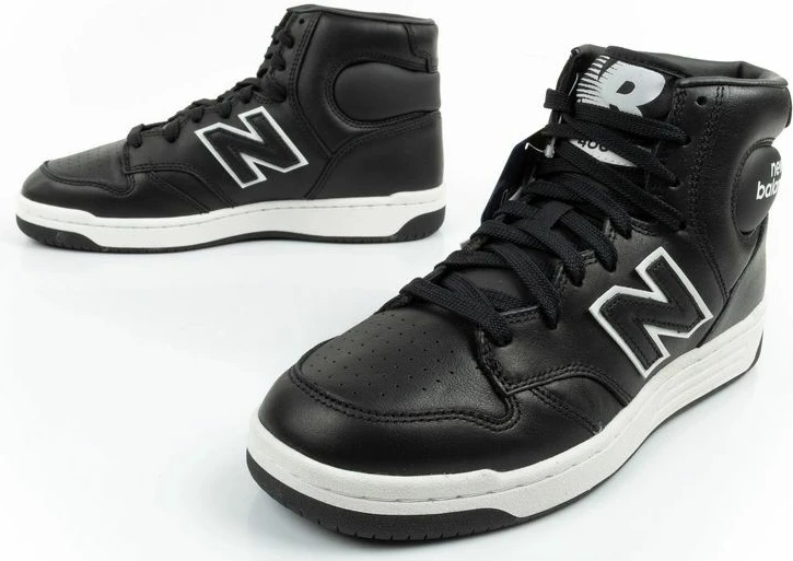 Atlete të larta për meshkuj New Balance 480, të zeza