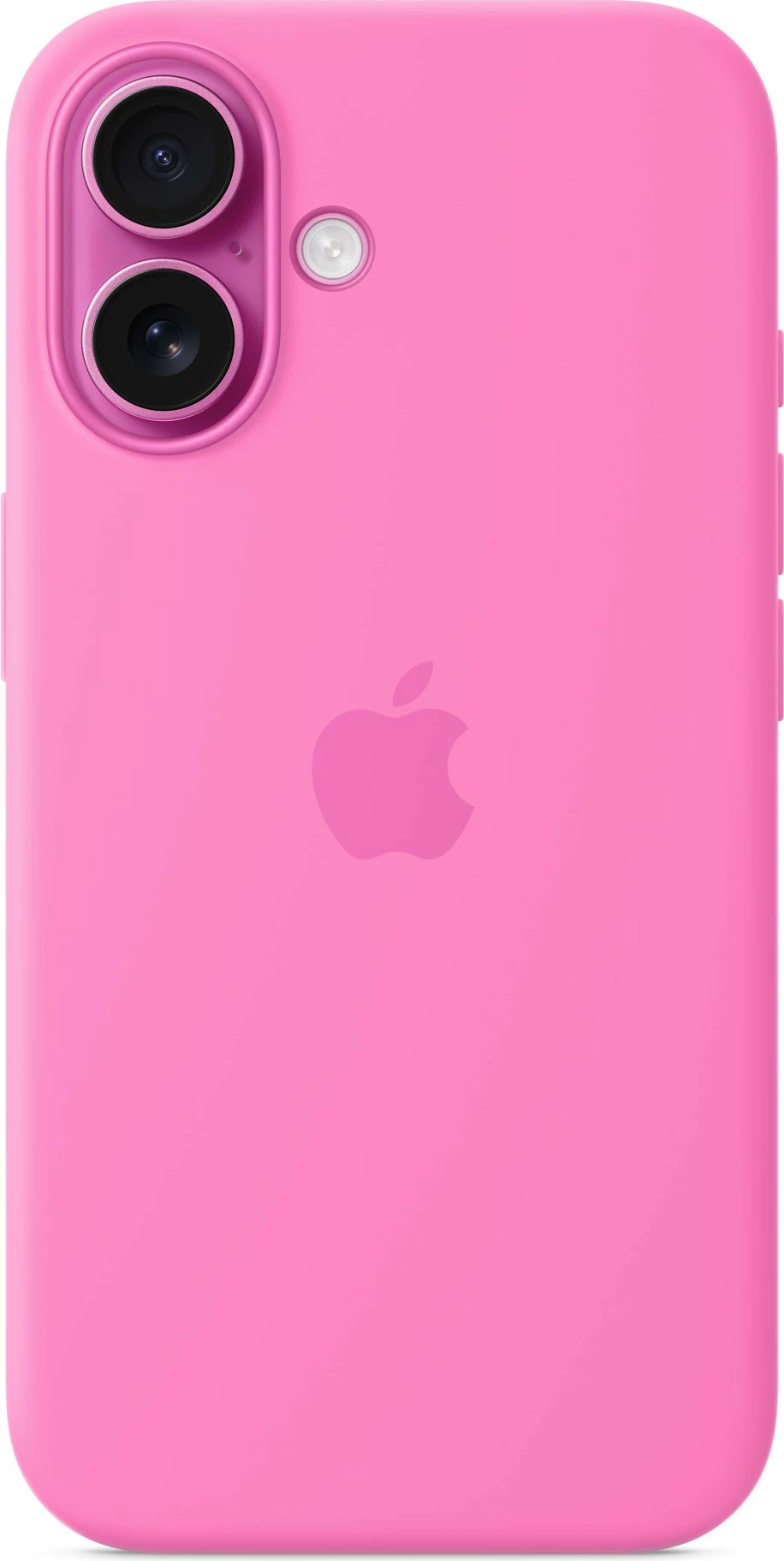 Mbështjellës Apple iPhone 16, silikon, MagSafe, 6.1 inch, rozë