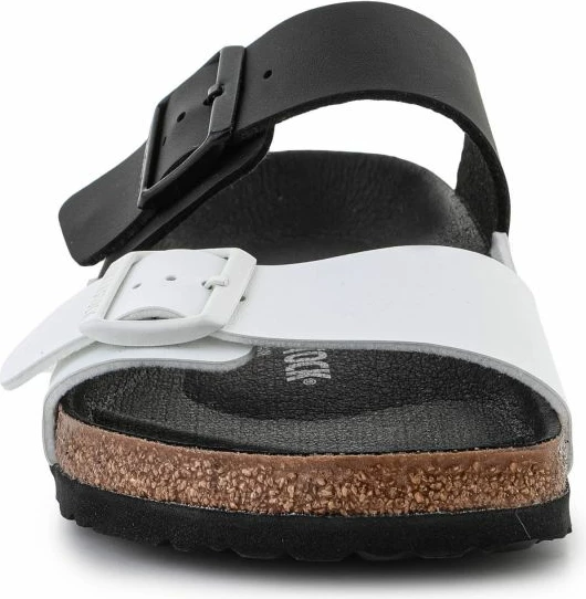 Atlete të brendshme Birkenstock Arizona Split për meshkuj dhe femra, të zeza dhe të bardha [Madhësia: 47]
