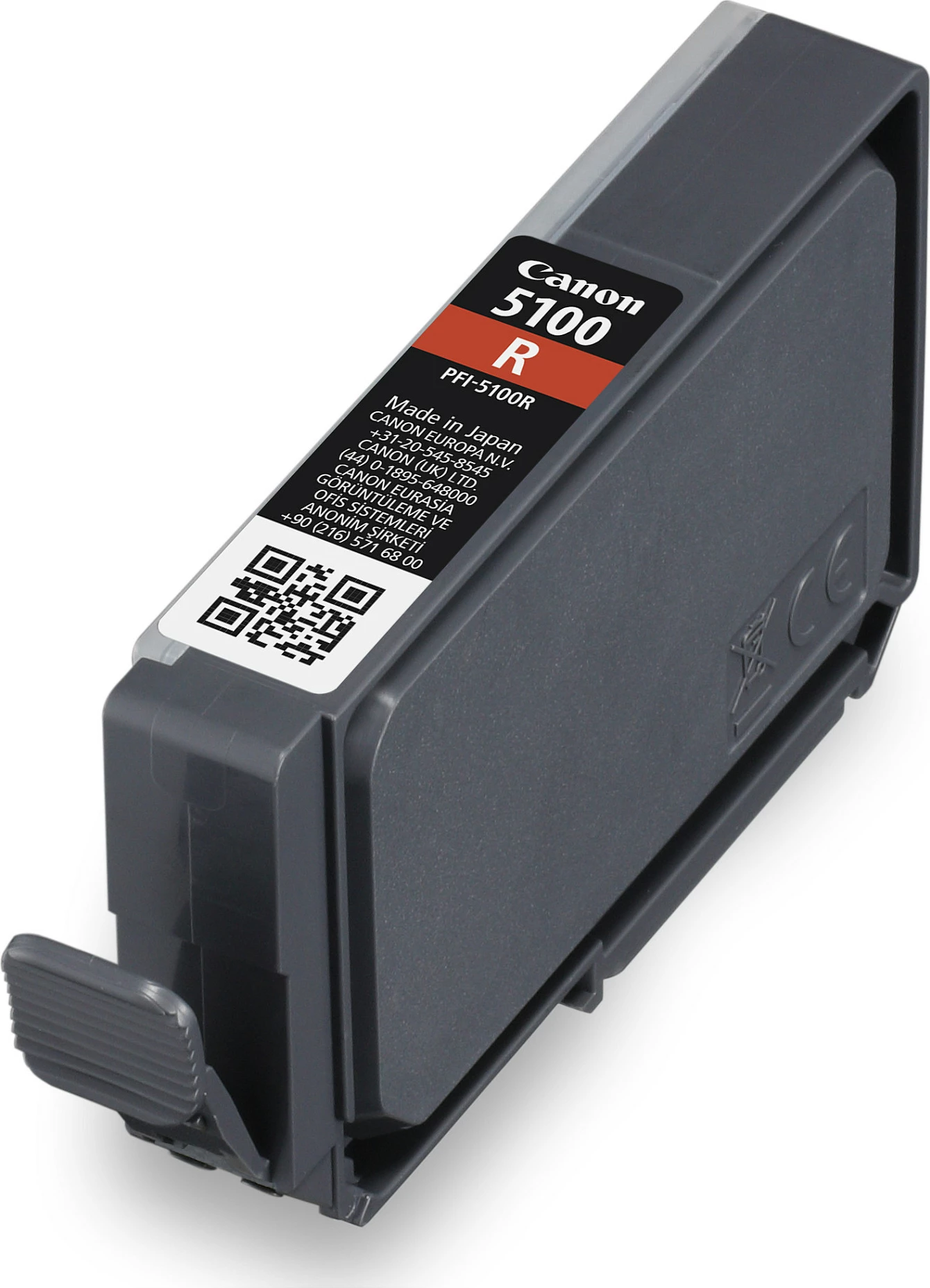 Kartrixh boje Canon PFI-5100 R, 14.4 ml, për imagePROGRAF PRO-310, e kuqe