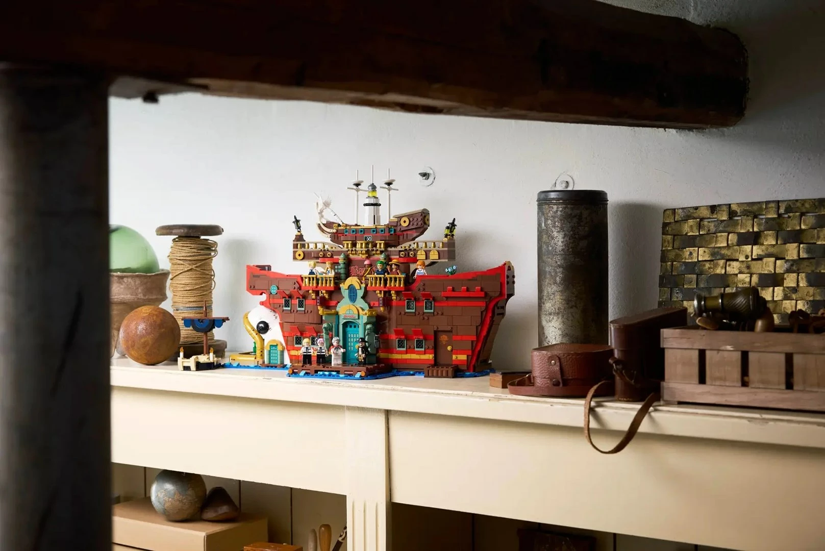 Set LEGO One Piece 75640 The Baratie Floating Restaurant, për të rritur