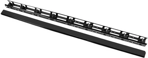 Set organizatorë kabllosh Lanberg AK-1210-B, 42U, për kabinete qëndrore, i zi, 2 copë