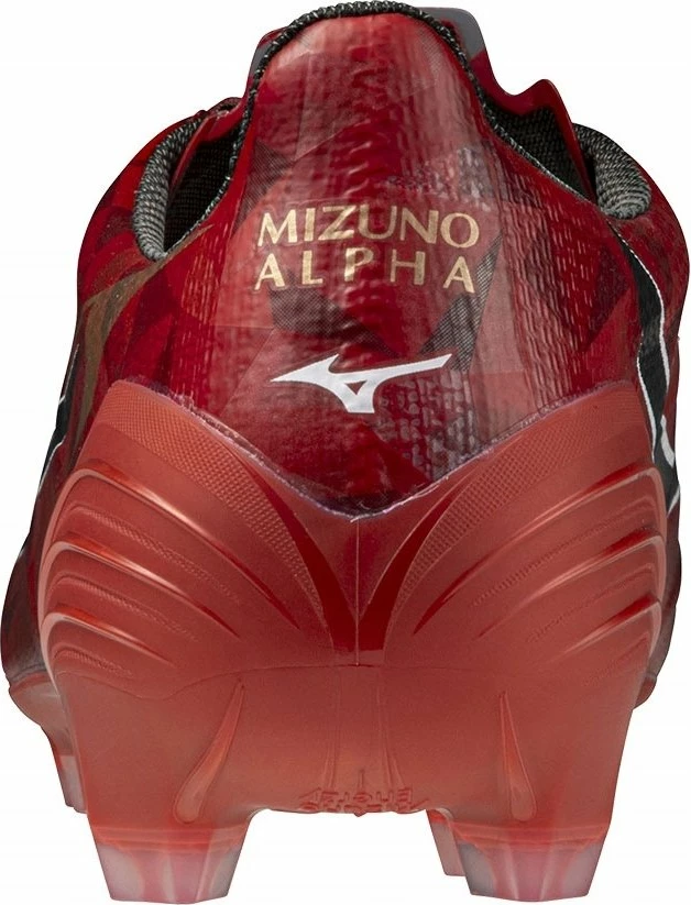 Këpucë futbolli Mizuno Alfa II Elite FG 44.5 kuqe-zi