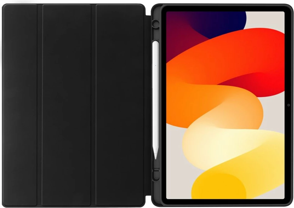Mbështjellës Tech-Protect SC Pen për Xiaomi Redmi Pad SE 11", silikon, i zi