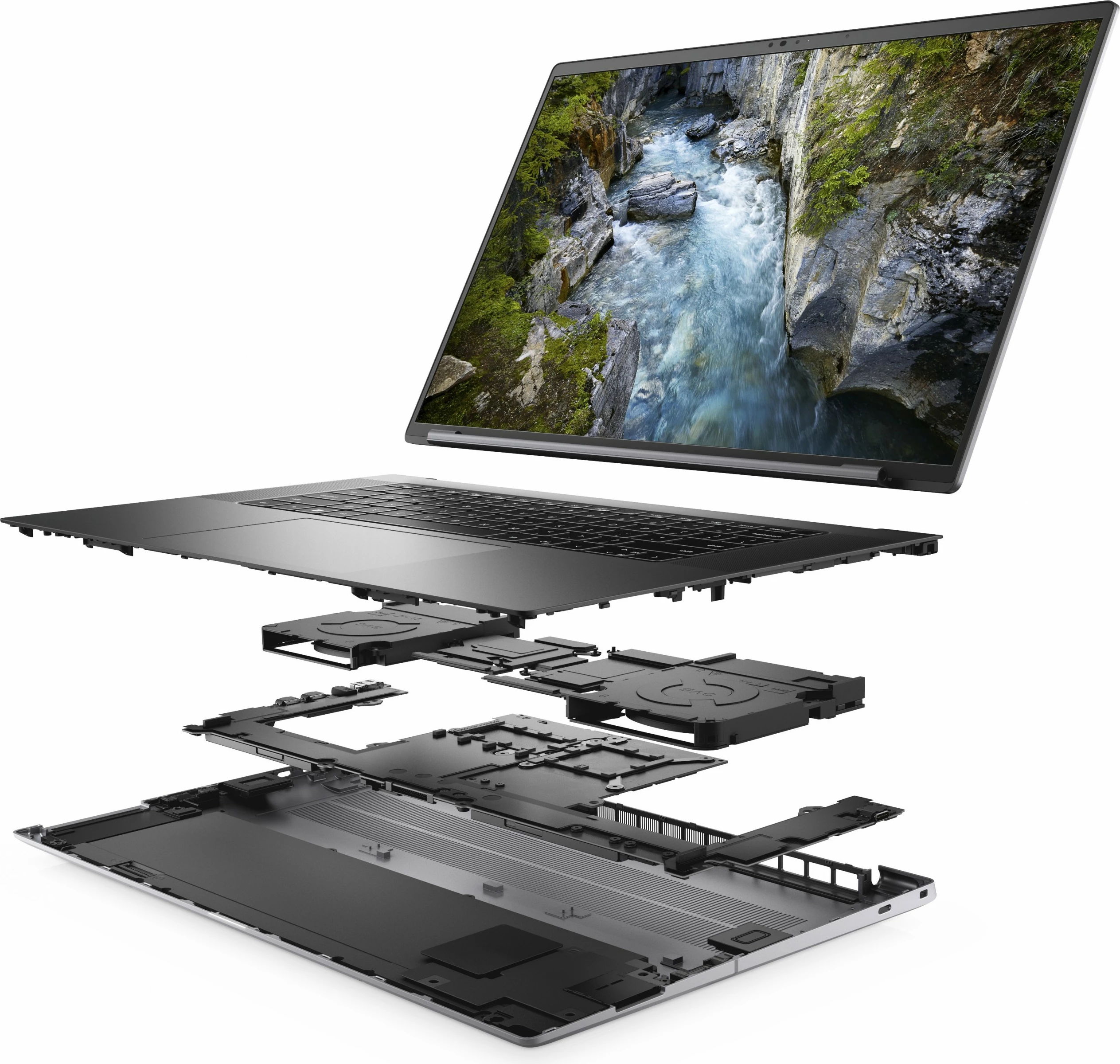 Laptop Dell Precision 5680-5FT51, i7-13700H, 32GB RAM, 1TB SSD, RTX 3500, gri