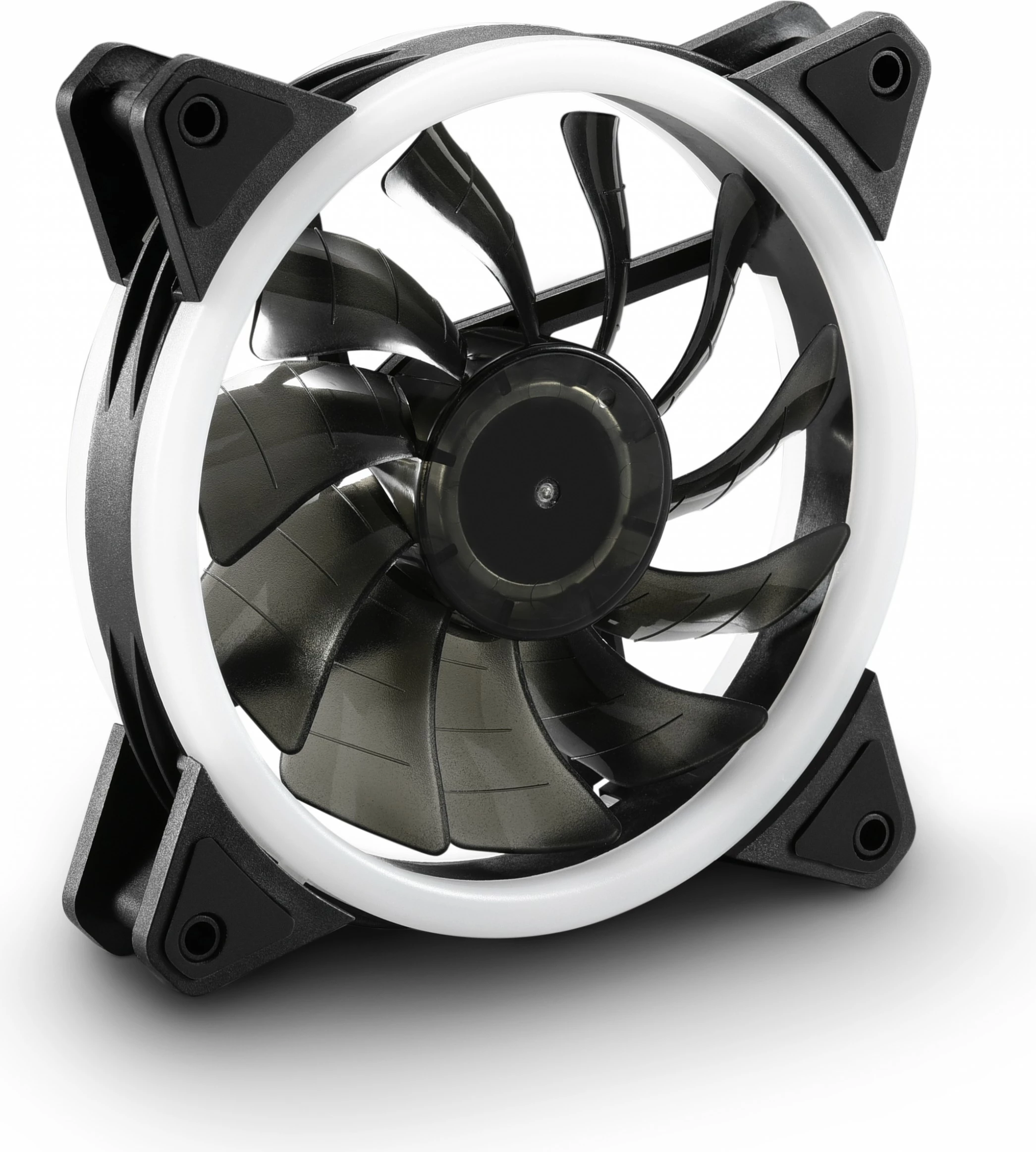 Ventilator kasë SHARKOON SHARK Blades PWM RGB 120mm, i zi