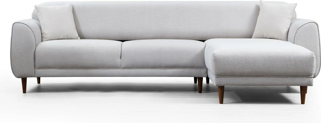Kënd divan-krevat Atelier del Sofa, kënd i djathtë, bezhë