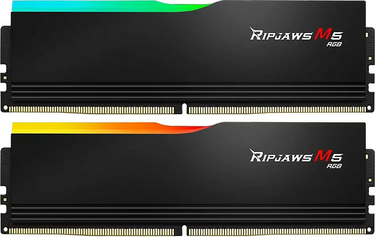 RAM Memorje G.Skill Ripjaws M5 RGB 32GB (2x16GB) DDR5-6000, Intel XMP, e zezë