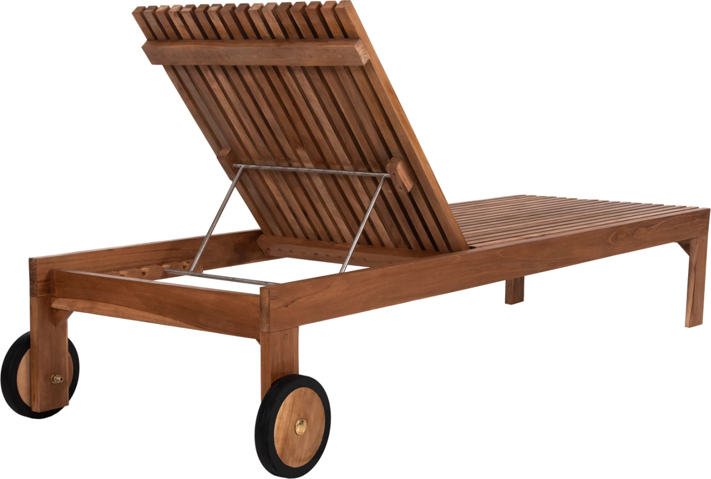 Shezlong LAGERTHA FH5963.11 dru teak ngjyrë natyrale 200x65x102H cm