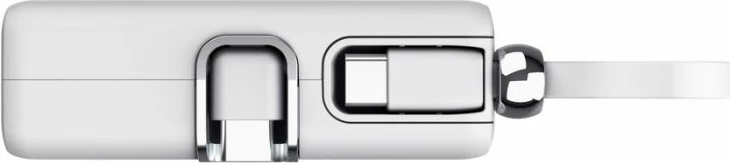 Power bank Trust Pacto 5000 mAh, i bardhë