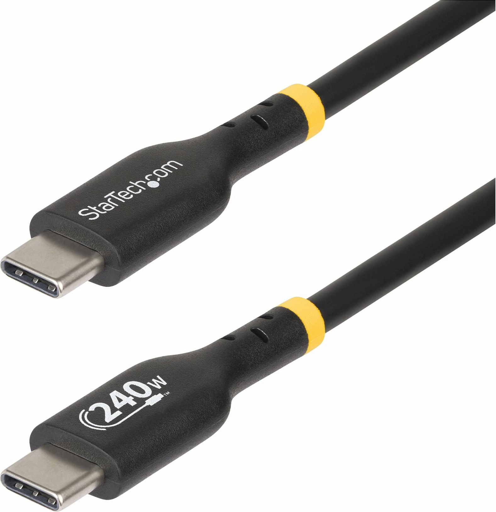 Kabllo USB-C StarTech 2m, PD 240W (EPR), USB-C në USB-C, e zezë
