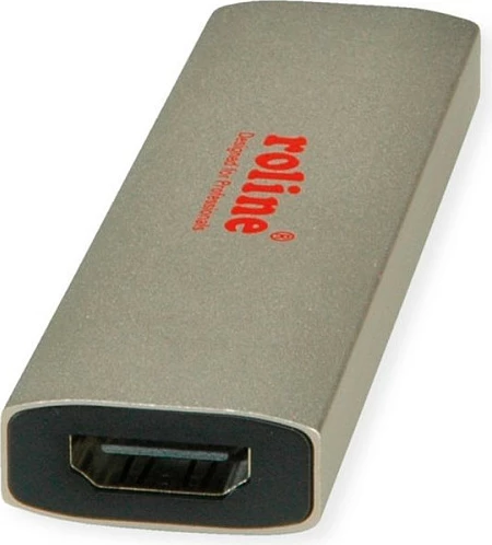 Adapter USB-C në HDMI ROLINE 14.01.3478, 8K@60Hz, Plug and Play, zi/ari