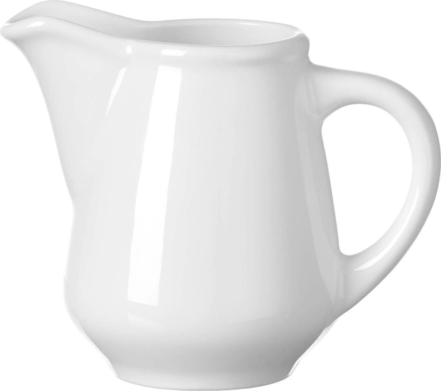 Shtambë qumështi Fine Dine Pure Crema 180 ml, porcelan i vitrikuar, krem, set 6 copë