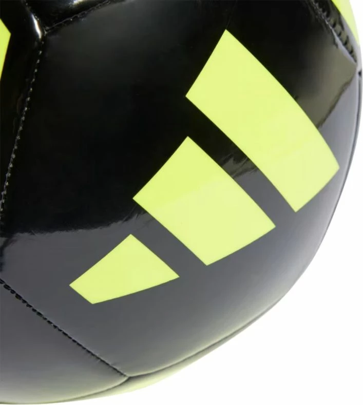 Topi futbolli adidas për meshkuj dhe femra, i zi dhe jeshil [Madhësia: 4]