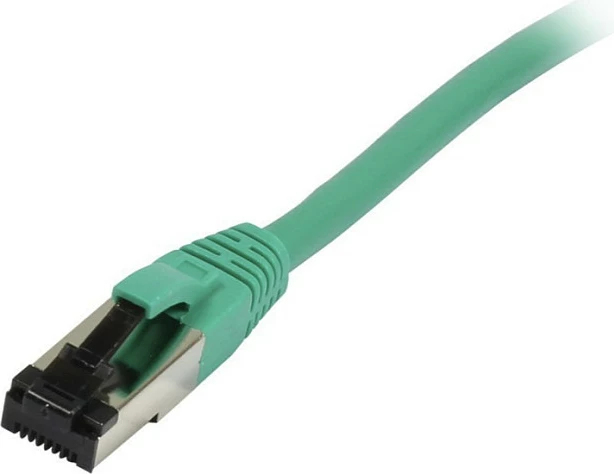 Kabllo rrjeti Synergy21 RJ45 CAT8.1, 0.15 m, S/FTP, 2000 MHz, e gjelbër