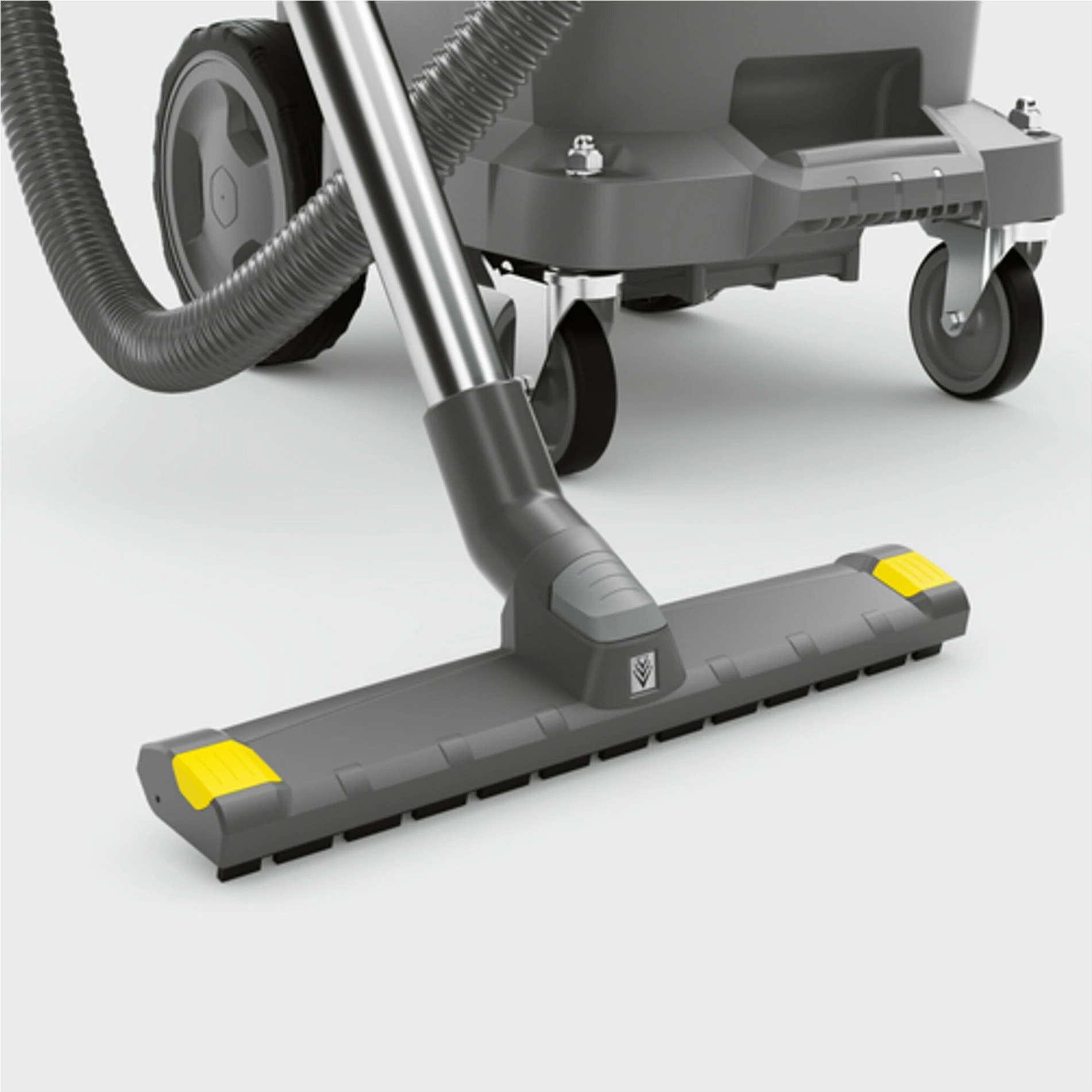 Fshesë industriale Kärcher NT 50/1 Tact Te L, lagët/thatë, 1380 W, gri/zi/verdhe