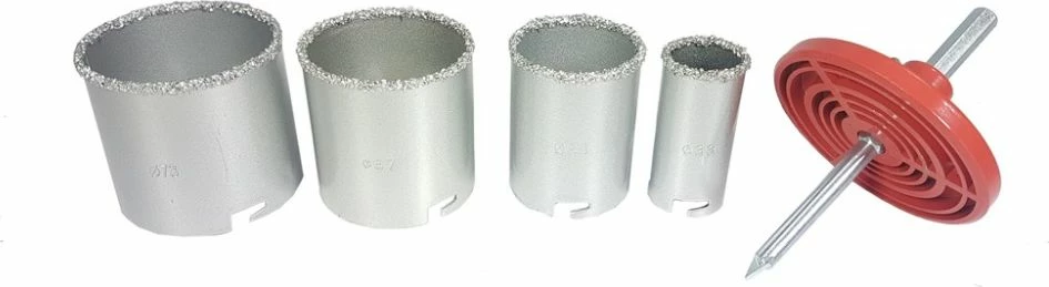 Set sharrash për vrima Mar-Pol M22580, tungsten carbide, 33/53/67/73 mm, set 4 copë