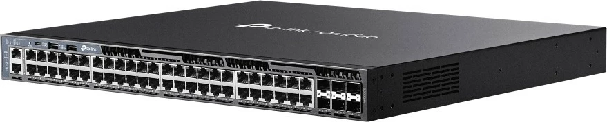 Switch TP-Link Omada SG6654X, 48-Porta, Gigabit, Stackable, L3, 10G SFP+, i menaxhuar