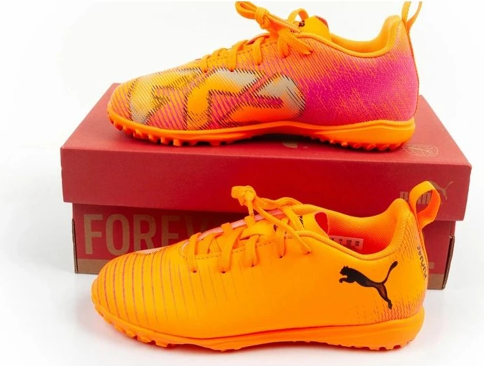 Atlete futbolli për fëmijë Puma Future 8 Play TT, portokalli [Madhësia: 32]