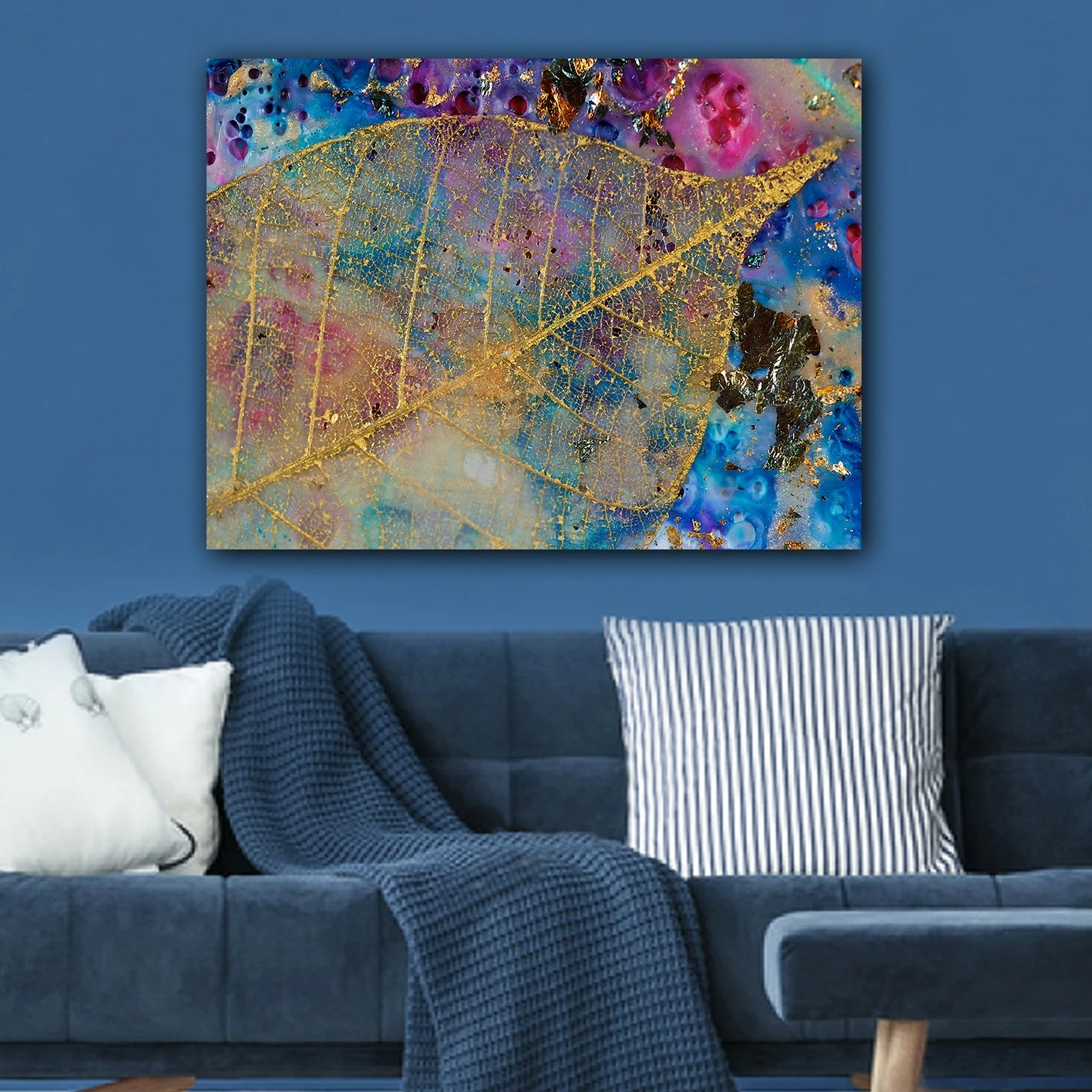 Pikturë dekorative në kanavacë Wallity, shumëngjyrëshe, 70x100cm