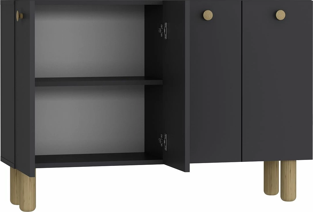 Konsol Skye Decor, Ilay Bohem, anthracite, sapphire oak