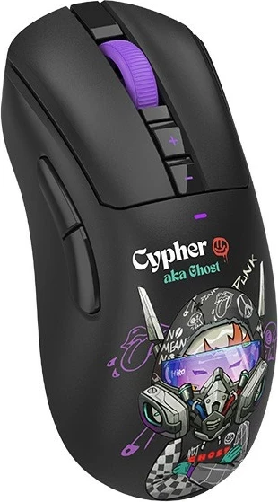 Maus A4-Tech Bloody R73 ULTRA DUO Cypher Ghost, wireless, RGB, i zi
