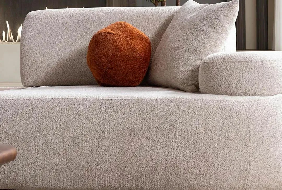 Divan treshe Atelier del Sofa, ngjyrë krem, Rio