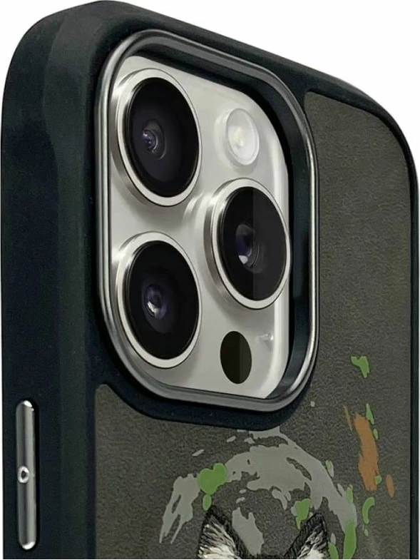 Kapak MagSafe Nimmy Wilk për iPhone 16 Pro, gri
