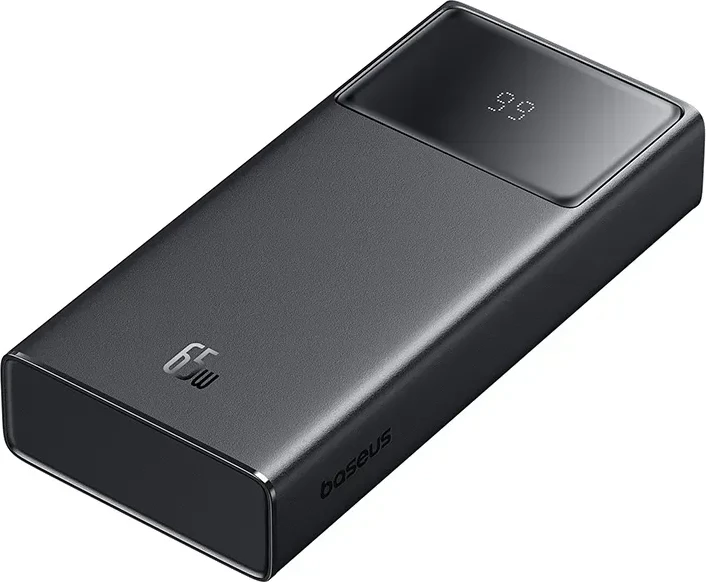 Powerbank Baseus Star-Lord 20000mAh 65W, e zezë, me kabllo USB-C