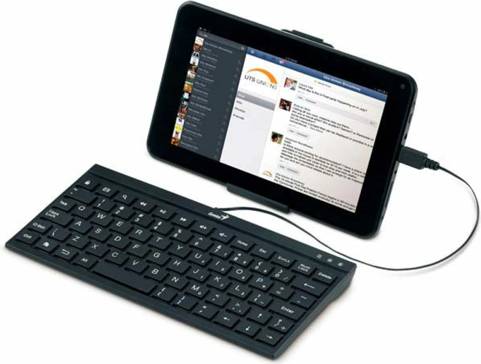 Tastierë me Kabllo Micro USB për Tablet Android - Genius LuxePad A110